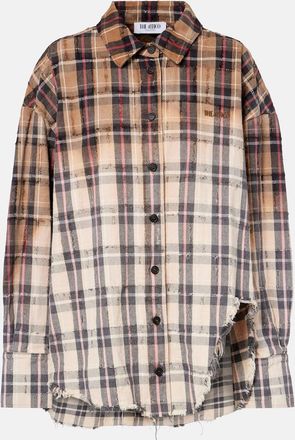 The Attico Camicia Diana in flanella di cotone a quadri