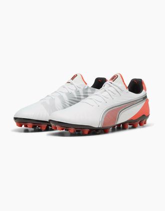 Puma Mens King Ultimate Mg Firm Ground Football Boots - White - Size: 5.5 38.5