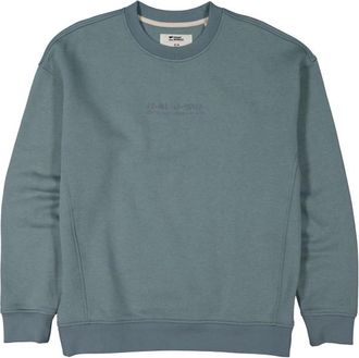 Mons Royale Verdant Merino Organic Cotton Crew Pullover - Unisex | grau