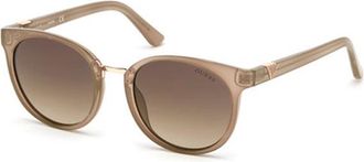 Guess GU7601 57G Womens Sunglasses Brown Size 52
