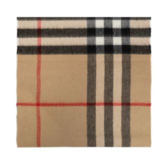Burberry Kasjmier Tartan Sjaal - unisex - Accessoires - Beige - Maat: ONE Size Kasjmier