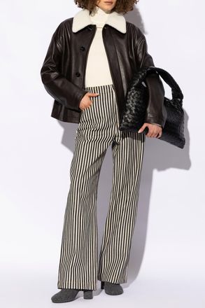 Bottega Veneta Woolen Turtleneck, Womens, Cream