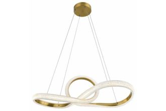 Reality Lampada A Sospensione Oro Anchorage Led 40w Reality