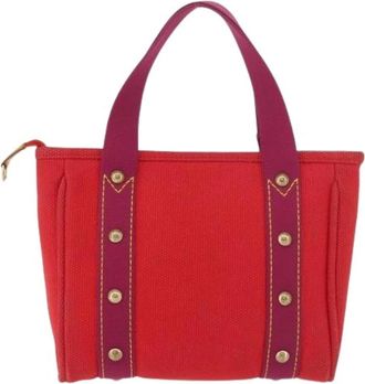 Louis Vuitton Pre-owned Vintage Tote Bag - Pre-owned - Mujer - Rojo - ONE SIZE