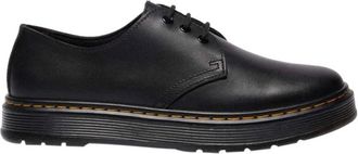 Dr. Martens Brookline Lo Sneakers - Heren - Veterschoenen - Zwart - 41 EU - Leer - Schoenen
