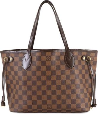 Louis Vuitton Ebene Damier Canvas Tote Bag (Pre-Owned)