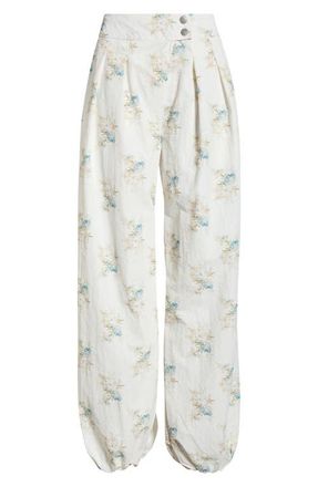 AFRM Tiffany Balloon Pants in Antique Peony at Nordstrom, Size 28