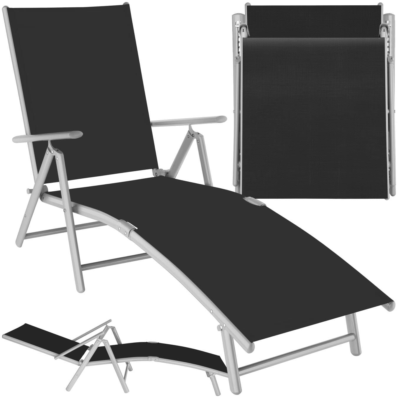 Westfield Relaxliege Basic hellgrau gepolstert belastbar bis 140