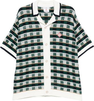 Casablanca Check-pattern Short-sleeve Shirt