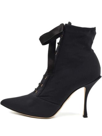 Dolce & Gabbana Lori lace-up boots - Nero