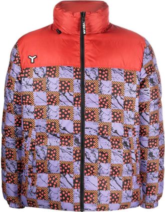 Yes I Am Piumino con stampa - Rosso