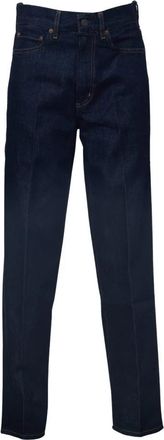 A Gold E Straight Jeans - Dames - Regular Fit Jeans - Blauw - W30 - Katoen - Jeans