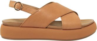 Inuovo A96005 Sandalo Flat - - Shoes - Donna - Marrone - 39 EU