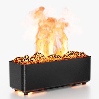 OEM Difusor De Aceites Esenciales Con L&aacute;mpara Efecto Llama, Humidificador De Aceites Esenciales De 280 Ml, Difusor De Aroma Ultras&oacute;nico, Difusor De Aroma 