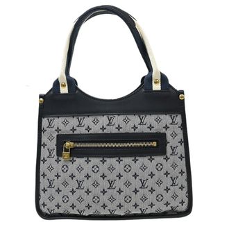 Louis Vuitton Kathleen Tote Mini Lin Blue Canvas Handbag (Pre-Owned)