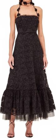 Alexis Villanelle Dress In Black