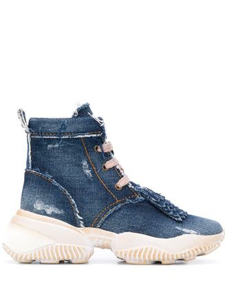 Hogan Interaction high-top sneakers - Blauw