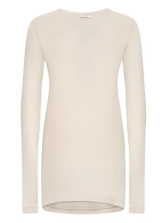 Destin long-sleeve top - Neutrals