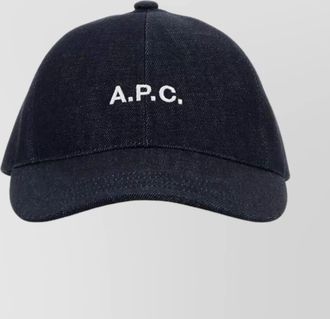 A.P.C. charlie baseball cap curved brim