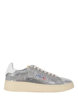 Autry Dallas Low Wom Ti05 Paillet/Cro Silver/Wht