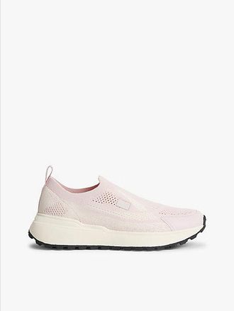 Tommy Hilfiger Logo Knit Cleat Slip-On Trainers