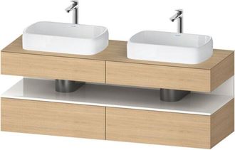 Duravit Qatego Consola Mueble Bajo Lavabo, 2 Extensiones, 2 - Duravit