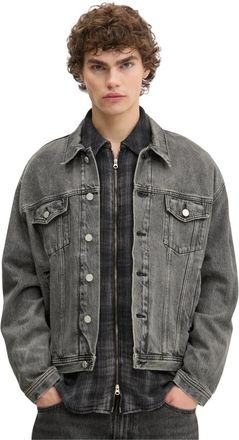 Won Hundred Denim Jacket - Heren - Spijkerjassen - Grijs - S - Denim - Jassen