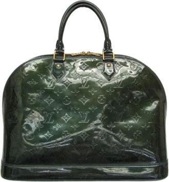 Louis Vuitton Pre-owned Handbags, female, Blue, Size: ONE SIZE Pre-owned Alma GM