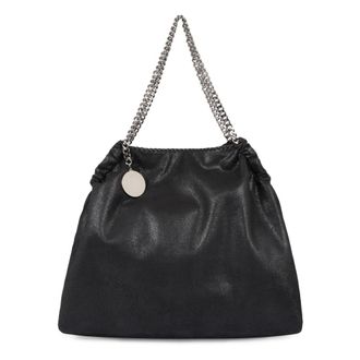 Stella McCartney Shoulder Bags, female, Black, ONE SIZE, Falabella Tote