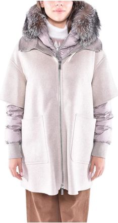 Moorer Mujer, Abrigos, Beige, Talla: XS