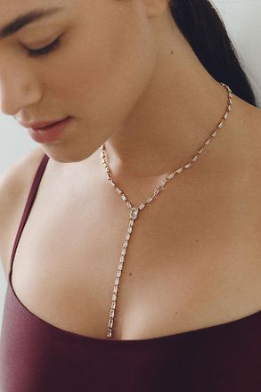 Petit Moments Baguette Y Necklace