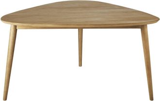 Maisons du monde Mesa de comedor de mango macizo, 6 personas, 132 cm de largo