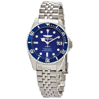 Invicta Pro Diver Quartz Blue Dial Ladies Watch 29187