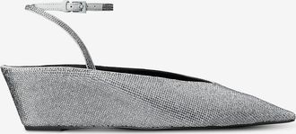 Tory Burch Wildleder-Pumps mit Keilabsatz Pave Wedge