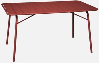 Sweeek Mesa De Jard&iacute;n Plegable De Metal, 140cm