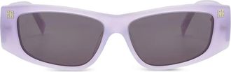 Givenchy Occhiali da sole rettangolari - Viola