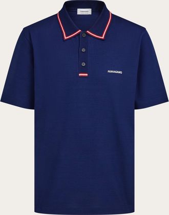 Ferragamo Uomo Polo - Citymatch Capsule Blu