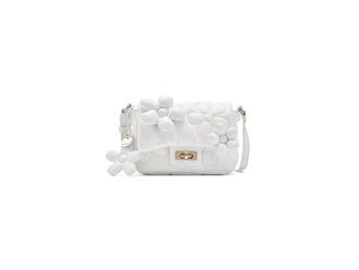 Aldo Fflowerpuffyy Cross Body Womens Handbags White, Polyurethane