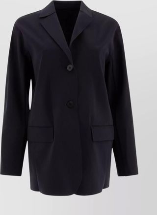 Max Mara single-breasted jersey blazer