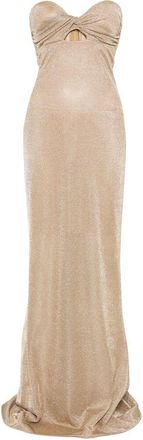 Giuseppe Di Morabito Metallic Threading Maxi Dress