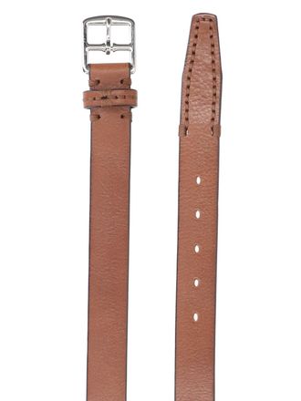 J & M Davidson Mens Belts Brown Pelle