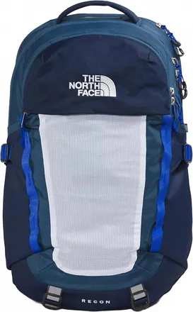 The North Face Mens Recon School Laptop Backpack In Summit Navy/dusty Periwinkle/shady Blue