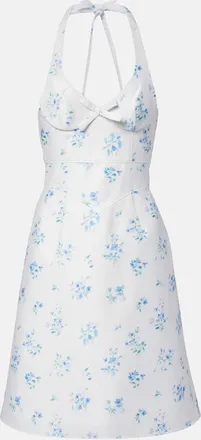 Shushu/Tong Vestido corto de algod&oacute;n floral