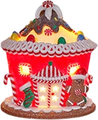 OEM Pastel De Cer&aacute;mica De Arcilla Para Festivales, Iluminado Con Led, -estilo D