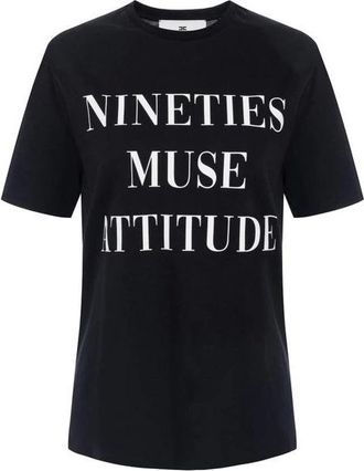 Elisabetta Franchi Donna, Top, Nero, L, new