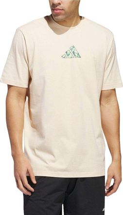 adidas Lil Stripe Photoreal Graphic T-shirt Asia Sizing Beige IN6384