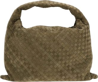 Bottega Veneta Green Intrecciato Large Shoulder Bag