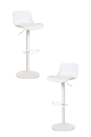 Regalos Miguel Packs Taburetes Cocina - Pack 2 Taburetes Delvo - Blanco
