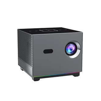 OEM Proyector, Compatible Con 8k/4k, Conectividad Inal&aacute;mbrica, Color Gris, Enchufe Europeo