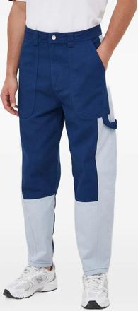 Benetton panelled denim jeans - Blu